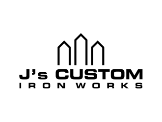 J’s Custom Iron Works logo design by cintoko