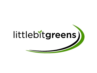 Littlebitagreens logo design by Lovoos