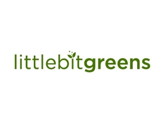 Littlebitagreens logo design by Lovoos