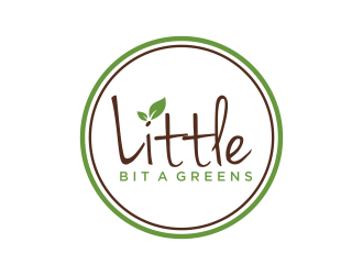 Littlebitagreens logo design by scolessi