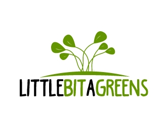 Littlebitagreens logo design by AamirKhan