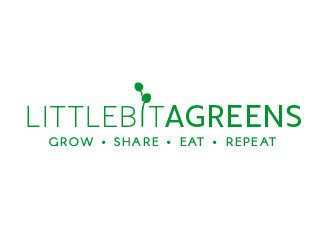 Littlebitagreens logo design by justin_ezra