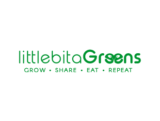 Littlebitagreens logo design by justin_ezra