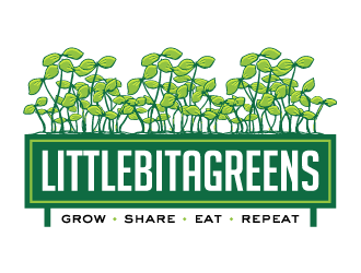 Littlebitagreens logo design by Ultimatum