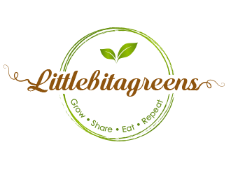 Littlebitagreens logo design by BeDesign