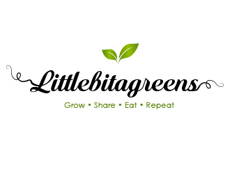 Littlebitagreens logo design by BeDesign