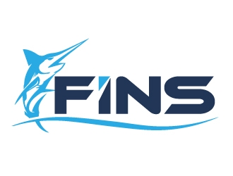 FINS  logo design by AamirKhan