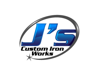 J’s Custom Iron Works logo design by Suvendu