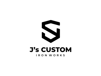 J’s Custom Iron Works logo design by elmydesign