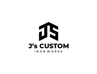 J’s Custom Iron Works logo design by elmydesign