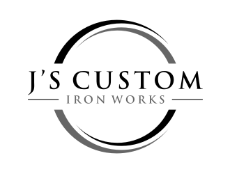 J’s Custom Iron Works logo design by Zhafir