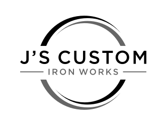 J’s Custom Iron Works logo design by Zhafir