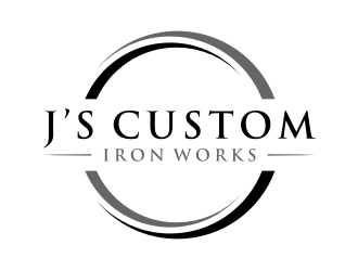 J’s Custom Iron Works logo design by Zhafir