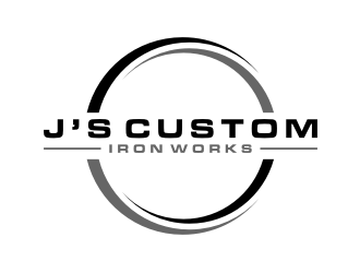 J’s Custom Iron Works logo design by Zhafir