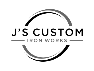 J’s Custom Iron Works logo design by Zhafir