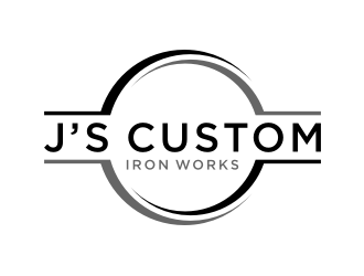 J’s Custom Iron Works logo design by Zhafir