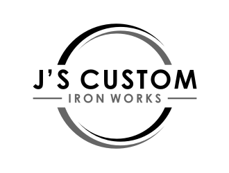 J’s Custom Iron Works logo design by Zhafir