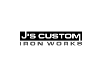 J’s Custom Iron Works logo design by Lavina