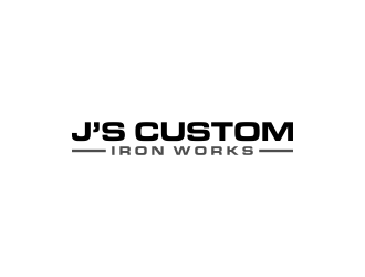 J’s Custom Iron Works logo design by Lavina