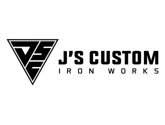 J’s Custom Iron Works logo design by Danny19