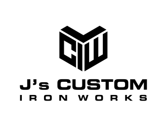 J’s Custom Iron Works logo design by cintoko