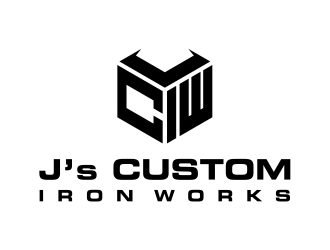 J’s Custom Iron Works logo design by cintoko