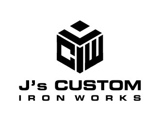 J’s Custom Iron Works logo design by cintoko