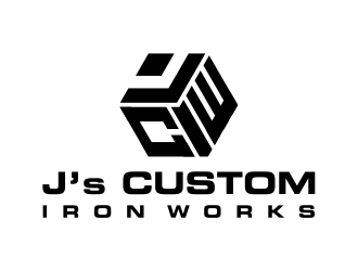 J’s Custom Iron Works logo design by cintoko