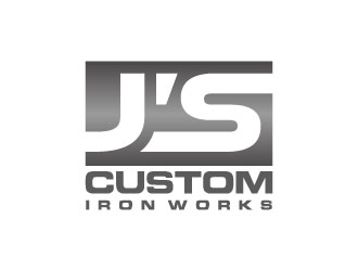 J’s Custom Iron Works logo design by CreativeKiller