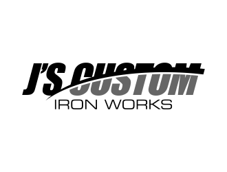 J’s Custom Iron Works logo design by ekitessar