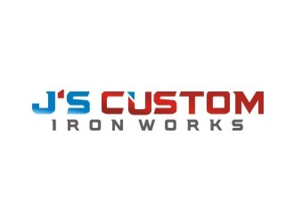 J’s Custom Iron Works logo design by Ulid