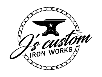 J’s Custom Iron Works logo design by Ultimatum