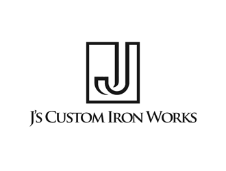 J’s Custom Iron Works logo design by kunejo