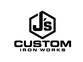 J’s Custom Iron Works logo design by jaize