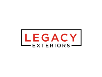 Legacy Exteriors logo design by johana