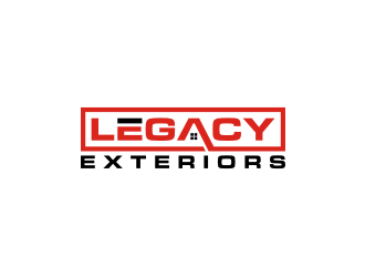 Legacy Exteriors logo design by johana