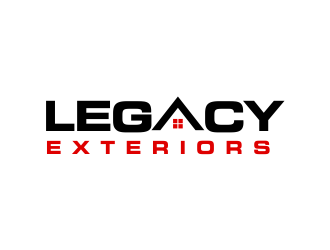 Legacy Exteriors logo design by Girly