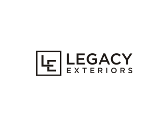 Legacy Exteriors logo design by Franky.