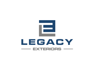 Legacy Exteriors logo design by Franky.