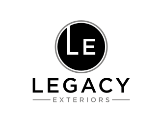 Legacy Exteriors logo design by Barkah