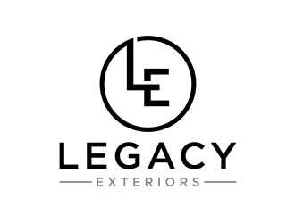 Legacy Exteriors logo design by Barkah