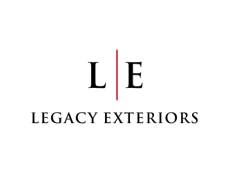 Legacy Exteriors logo design by scolessi