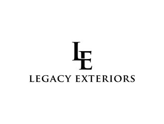 Legacy Exteriors logo design by salis17