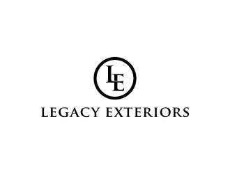 Legacy Exteriors logo design by salis17