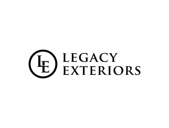 Legacy Exteriors logo design by salis17