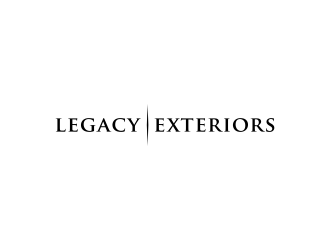 Legacy Exteriors logo design by salis17