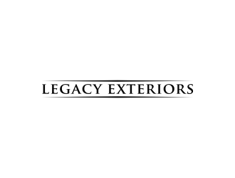 Legacy Exteriors logo design by salis17