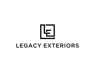 Legacy Exteriors logo design by salis17