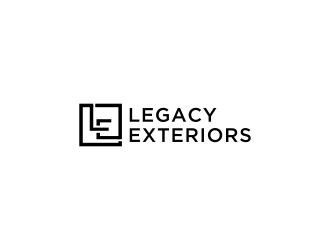 Legacy Exteriors logo design by salis17