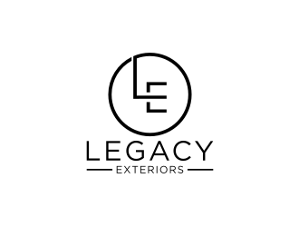 Legacy Exteriors logo design by hopee